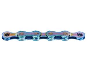KMC X11 Catena a 11 velocità, blu aurora, 118 maglie