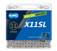 KMC X11SL Silver Waxed 118L chain