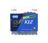 KMC X12 Aurora Waxed 126 Gl. 12-Fach Cadena Talla única Azul