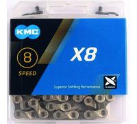 KMC X8 6/7/8 velocidades 114 eslabones Missing Link 1/2x3/32 candado de caden...