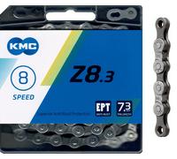 KMC Z8.3 Ept Anti Moho Narrow Revestido Cadena 114 Eq Bici 6 7 8 Velocidad