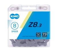 KMC, Cadena Z8 114 Eslabones 8V. Cromado Gris
