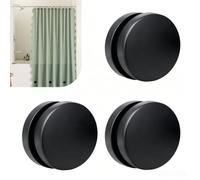 KMFYMPT 3 Pares Pesos para Cortinas de Ducha, Pesos Magnéticos de Alta Resistencia con Recubrimiento de Silicona Antióxido, Adecuado para Cortinas de Ducha, Cortinas y Manteles