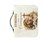 KMGDM Bolso cruzado de piel sintética con estampado moderno, ligero y resistente para artículos cotidianos, soporte para diario de oración, l