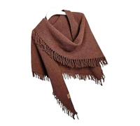 KMGDM Bufanda de invierno suave y adornada, ligera y cálida para otoño y clima frío, bufanda para otoño e invierno, café, Talla única