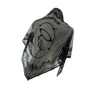 KMGDM Bufanda triangular suave de tela de poliéster para la cabeza para una piel suave y cómoda, multifuncional como diadema