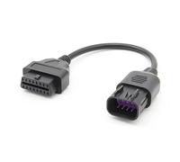 KMGDM Cable de diagnóstico flexible y antiinterferencias para diagnósticos eficientes de vehículos en modelos de cable de analizador de fallos