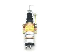 KMGDM Electrical 366-07197 366-07198 - Solenoide de apagado para motor de generador eléctrico, 12 V, 24 V, válvulas de cierre de aceite