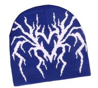 KMGDM Gorra de punto retro de los años 2000 con forma de corazón, suave, lavable, acrílico, unisex, para la ciudad y uso diario, unisex, transpirable, a, Talla única