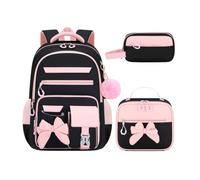 KMGDM Lovely Minis - Mochilas para mujeres, adolescentes y niñas, 3 piezas | Bolsas ligeras para libros para niñas y mujeres, bonitas bolsas de viaje, escuela, regalos, bolsa de hombro