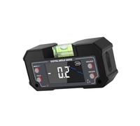 KMGDM Medidor de inclinación de vial de burbujas para configuración de estacionamiento de autocaravanas, inclinómetro digital con resolución de 0.1° y lectura compacta de ABS para uso en viajes