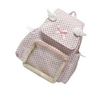 KMGDM - Mochila transparente moderna con diseño organizativo de gran capacidad, correa ajustable para uso diario, mochila transparente, b