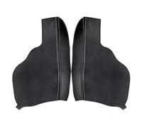 KMGDM Paquete de 2 fundas de cuero para reposabrazos de puerta con volante a la izquierda con fundas protectoras para manija de puerta de vehículo 2011-2017
