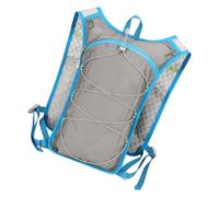 KMGDM Paquete de hidratación para correr por senderos y desplazamientos de poliéster de secado rápido, plan de seguridad meditativo, equipo de ejercicio al aire libre, mochila ergonómica con correa