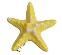 KMGDM Pasador lateral para el pelo con diseño de estrellas y peces para vacaciones, para uso diario femenino y soporte para el pelo para fotografía
