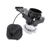 KMGDM Puerta de aguas residuales de 3 pulgadas de ABS permanente compuesto de policarbonato para una fácil instalación de cortesía y escape Preve