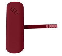 KMGDM Soporte para brochas de maquillaje de viaje, organizador de maquillaje, bolsa de cosméticos, organizador de artículos de tocador, bolsa de brochas de maquillaje para el hogar, café, 21x7cm, Como