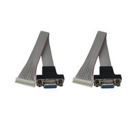 kmgfsd Cable adaptador de señal VGA a PH2.0 de 12 pines con fácil instalación en espacios reducidos para ahorrar espacio eficiente