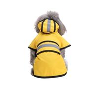 kmgfsd Chubasquero reflectante impermeable para perros de razas pequeñas, para aventuras al aire libre y caminar, impermeable para perros grandes