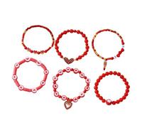 kmgfsd Juego de colgante de corazón único para el día de San Valentín, Navidad, Año Nuevo, joyería de moda para mujeres y niñas, elegante amistad, One Size, como se describe