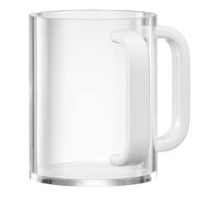 kmgfsd Moderna taza de ceremonia transparente con mango ergonómico de 800 ml de capacidad, adecuada para reuniones sagradas y ceremonias de uso diario, bendición en el hogar, ritual de sinagoga