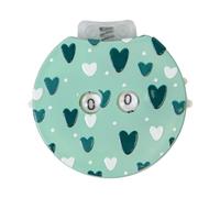 kmgfsd Monitor de progreso de hilo ligero con números, diseño ergonómico de poliestireno para patrones complejos de punto, contador de hilos de poliestireno ABS