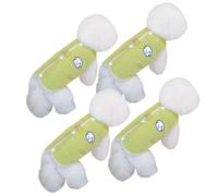 kmgfsd Paquete de 4 chalecos de forro polar para perros, juego económico para múltiples hogares de mascotas, calor de invierno, cómodos cierres de espalda, chalecos cálidos para perros