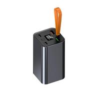 kmgfsd PowerBank 20000mAh 22.5W Carga rápida 2 USB + 2 salidas y entradas tipo C, pantalla LED, carga portátil para teléfono, tablet, batería externa