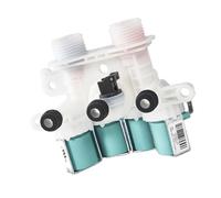 kmgfsd Puerta de entrada de agua para lavadora, doble atornillado, construcción de hierro ABS, tipo C, varios modelos W11165546 W11096267