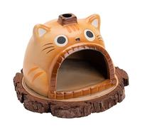 kmgfsd Quemadores de varillas de incienso con forma de gato, de cerámica, moderno, pequeño, para chimenea, santo, bandeja de aromaterapia, para meditaciones, dormitorio, fragancias