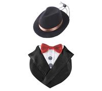 kmgfsd Traje ajustable para caballero de tela transpirable, accesorio perfecto para ocasiones especiales o uso casual, elegante traje de perro
