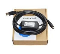 KMGUZRRWD Cable de programación de pantalla táctil USB-GPW-CB02 Cable de descarga USB-GPW-CB03 (Color : CB02)