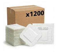KMINA Apósitos Adhesivos de TNT (1200 unidades, 24 cajas de 50) 10 x 10 cm, Estériles para Suministro Médico