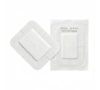 KMINA Apósitos Adhesivos de TNT (50 unidades) 6 x 7 cm, Estériles e Hipoalergénicos para Heridas y Postoperatorio