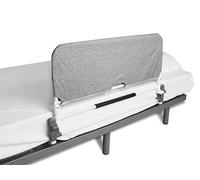 KMINA Barandilla Cama Adulto con Patas (Altura Somier 29-50 cm), Ajustable, Asidero Mayores, Ayuda Levantarse (Abatible)