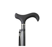 KMINA Bastones para Mayores Fibra de Carbono, Altura Regulable, Mujer y Hombre (Extensible)