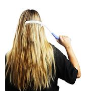 KMINA Peine Mango Largo (x1 ud), Ergonómico para Pelo, Ancianos, Accesorios Movilidad Reducida