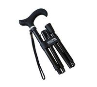 KMINA Bastones para Mayores, Fibra de Carbono, Extensible, Mujer y Hombre - KMINA Pro (Plegable)