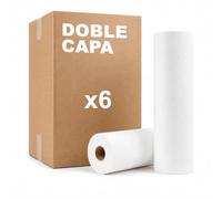 KMINA Rollo Papel Camilla Masaje Precortado Doble Capa (6 uds)