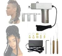KMJUYQ Máquina para rastas: Nueva máquina eléctrica instantánea Mejorada para procesar Cabello Humano y Cabello sintético