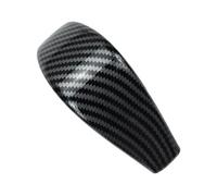 KMLONG 1 Uds. Ajuste de la cubierta de la perilla de cambio de marchas, apto for Ford, Ranger 2015-2018 ABS Color de fibra de carbono Protector de pomo de cambio