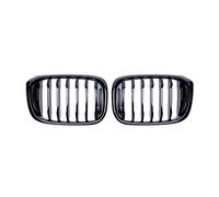 KMLONG ABS Auto Coche capó Delantero Rejillas Parachoques Parrilla Carreras Parrillas Compatible for X3 X4 G01 G02 G08 2018-2020 Cubierta de Rejilla del Parachoques Delantero del(Gloss Black)