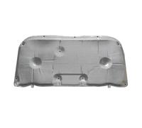 KMLONG Almohadilla de algodón con aislamiento térmico y acústico for capó delantero del motor, Compatible for Toyota, Prado 2018-2020, cubierta de alfombrilla insonorizada de espuma Cubierta aislante