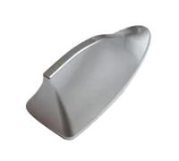 KMLONG Antena de coche antenas de aleta de tiburón antenas de Radio automática Compatible for accesorios Alfa Remeo Renault, KIA, LADA, Antena de aleta de tiburón para vehículos(Silver)