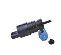 KMLONG Bomba de lavado de parabrisas delantero y trasero, compatible con VW, compatible con Polo, Passat B5 B6 Golf Plus Fox Touran Touareg Lupo Caddy Sharan Tiguan Scirocco válvula del lavaparabrisas