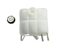 KMLONG Botella del tanque de expansión del radiador del coche Compatible for Mazda, 3 2003-2012 Compatible for BK BL Ford, Focus 2003-2012 LF8B-15-.350 Tapa de la cámara de expansión del refrigerante