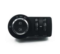 KMLONG Botón de interruptor de Control de faro antiniebla, Compatible for Buick, Encore Chevy Cruze Malibu AUTO GM13301749 interruptor de la luz antiniebla delantera del veh(Without high lever)