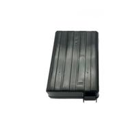 KMLONG Cubierta batería coche, compatible con Chery, EQ1 (2017-2023), accesorio protector ignífugo. cubre el terminal positivo de la batería del coche