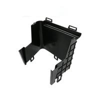 KMLONG Cubierta batería coche, compatible con Volkswagen, VW, Golf 6 Mk6 2009-2014 cubre el terminal positivo de la batería del coche(Rear Cover)