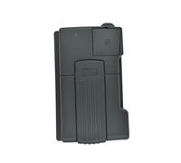 KMLONG Cubierta protectora batería, compatible con VW, compatible con Tiguan L 2016-2019, compatible con Skoda, Kodiaq Octavia 5E A7 cubre el terminal positivo de la batería del coche